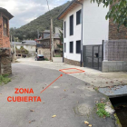 Los dueños de la vivienda de nueva construcción colocaron la misma losa que otros vecinos. DL