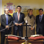 Soria, ministro de Turismo, preside la toma de posesión de los Altos Cargos del ministerio.