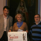 El alcalde, la concejala de Cultura y el cronista de la ciudad presentaron el programa de actos.