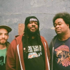 Dan Weiss, Delvon Lamarr y Collin Higgins, que hoy participan en el Famol. DL