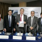 Marta San Pedro, Juan M. del Toro, Antonio F. Galiano, Luis Jiménez e Ignacio M. Benito.