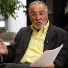 El director general de Tráfico, Pere Navarro, durante una entrevista.