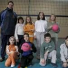 Formación del equipo de La Palomera de la categoría alevín femenino