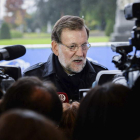 El presidente del Gobierno en la capital belga, Bruselas.