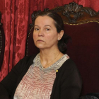Montserrat González durante el juicio.