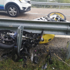 Accidente moto Riaño N-621 carretera de Santander motorista fallecido 18:26 p.m. 24/08/2019