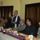 Las autoridades y la dirección del centro presidieron la comida de celebración de la Navidad