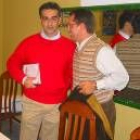 Rodríguez conversa con López Benito al concluir las jornadas de Nuevas Generaciones