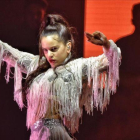 Actuación de Rosalía en el Sónar, en el 2018.