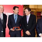 Josep Oliú, Emilio J. Castilla,  Javier Fernández y Pablo Junceda .