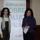 La psicóloga Ana San José y Teresa Gutiérrez.