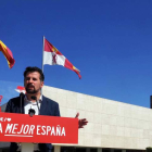 El líder autonómico del PSOE, Luis Tudanca. R. VALTERO