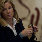 La vicepresidenta del Govern, Joana Ortega, el martes, durante la reunión del Consell Executiu.