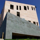 En la imagen, el nuevo edificio cultural que estará concluido en julio