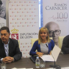 La presidenta de la Diputación, Isabel Carrasco, presentó ayer el programa.