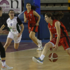 El BF León en un partido de la presente temporada. FERNANDO OTERO