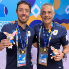 Diego Dorado e Isidoro Martínez logran su primera medalla con Kuwait. DL