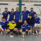 Formación del equipo del Decatlhon León, campeón de la Supercopa de Febrero 2022 de La Virgen. DL