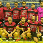 Formación del equipo Hache Motor, segundo clasificado en la Liga Veteranos León. DL