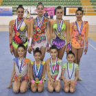 Las gimnastas del Ritmo defienden reinado en Pontevedra.
