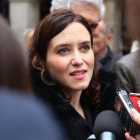 La candidata a la presidencia de la Comunidad de Madrid, Isabel Díaz Ayuso.