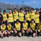 Formación del equipo del Cuatrovientos que milita en la 1.ª División Regional Infantil.