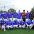 Formación del Cimanes/Neumáticos Velasco, cuarto clasificado del grupo A de la Liga de la Amistad.