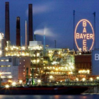 Instalaciones de Bayer en Leverkusen, Alemania, ayer.