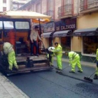 Vía de la Plata ha sido una de las calles asfaltadas.