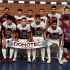 Formación del equipo del Domotec FS que milita en el grupo 9 de la Tercera División. DL