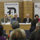 Maurilio Pérez, José Luis Chamosa, José Ángel Hermida, Julio César Santoyo, Rosa Rabadán y Juan José Lanero.