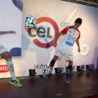 El logo del Círculo Empresarial Leonés ya figura en las medias de la Cultural y Deportiva Leonesa de cara al nuevo año deportivo.