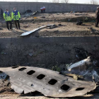 El avión quedó totalmente desintegrado.