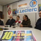 Presentación de la carrera 10 kilómetros marcha de la Virgen del Camino. F. Otero Perandones.