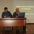 Manuel Castro y Tomás Rueda, en la conferencia de ayer