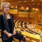 La consejera de Cultura de la Generalitat, Caterina Mieras, en el Senado