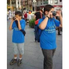 Armados con su cámara, cada niño fotografió una parte de la ciudad