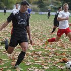 Germán, a la izquierda, jugador del equipo ejidense. SECUNDINO PÉREZ