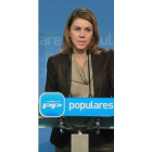 Cospedal ofreció el pacto al PSOE sobre las autonomías.