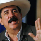 El presidente depuesto, Manuel Zelaya.