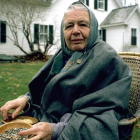 Una de las últimas fotos de  Marguerite Yourcenar