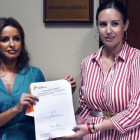 Las diputadas de Ciudadanos Patricia Reyes y Melisa Rodríguez registran su proyecto de ley para la gestación subrogada.