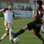 Landáburu, a la izquierda, a punto de fichar por el Huracán.