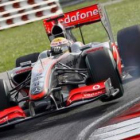 El piloto británico Lewis Hamilton de la escudería McLaren Mercedes