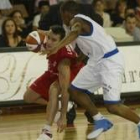 El base Borja Larragán no ha alcanzado su mejor momento en la pista en este inicio de la Liga