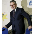 El ministro de Fomento, José Blanco, en el día de ayer.