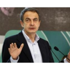 Intervencion de Zapatero en la clausura del Congreso extraordinario del PSOE andaluz.