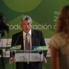 Miguel Martínez, ayer en la presentación del balance de resultados de Paradores.