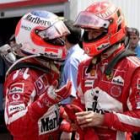 Barrichello recriminó a Michael Schumacher nada más bajar del coche