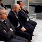 Granados, el guardia civil Rodríguez Talamino, y el guardia civil en excedencia Caro. BALLESTEROS